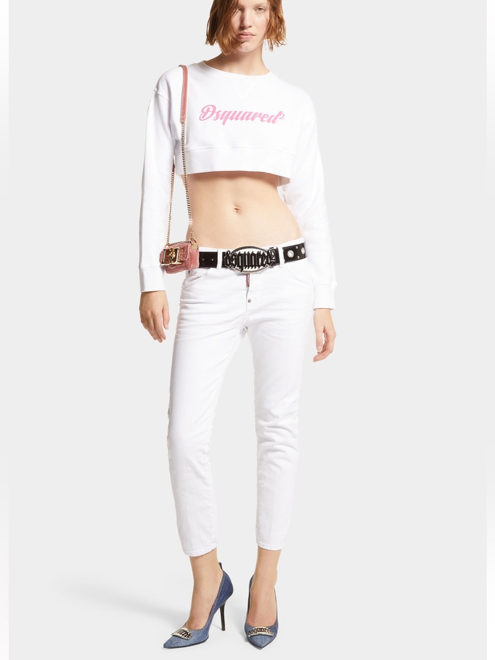DSQUARED White jeans